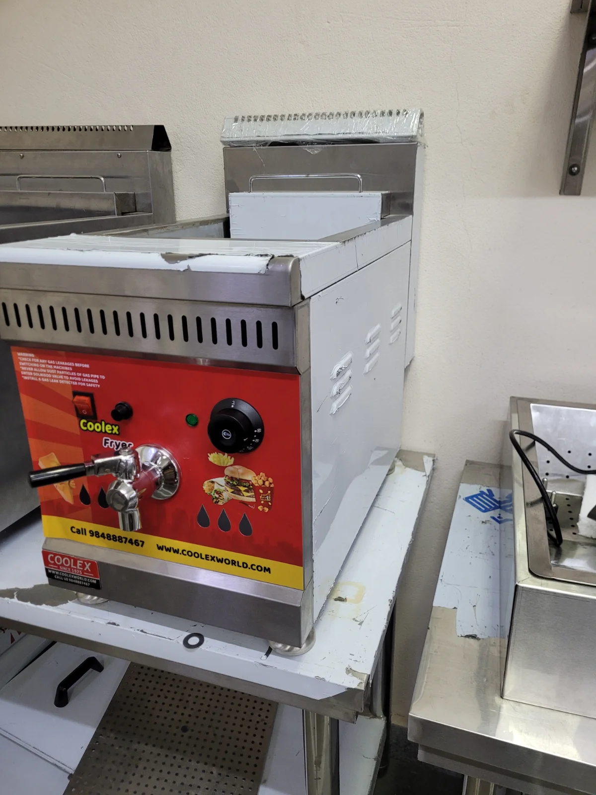 Gas auto fryer 10L